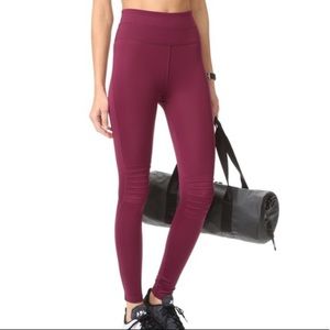 Free People Movement CitySlicker merlot leggings M